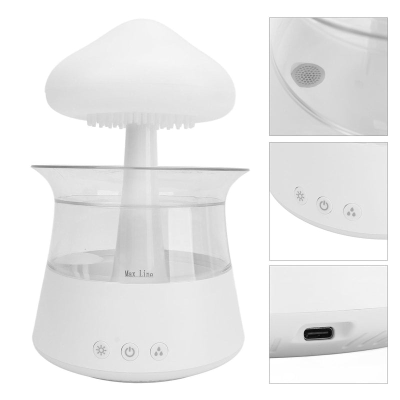 Difusor Nuvem Chuva – Umidificador com Efeito Relaxante