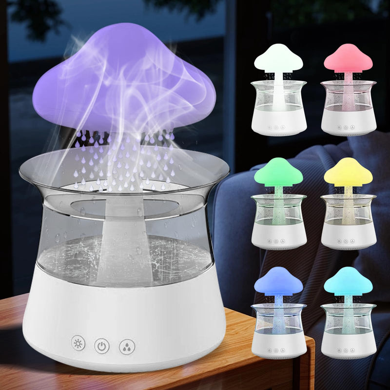 Difusor Nuvem Chuva – Umidificador com Efeito Relaxante