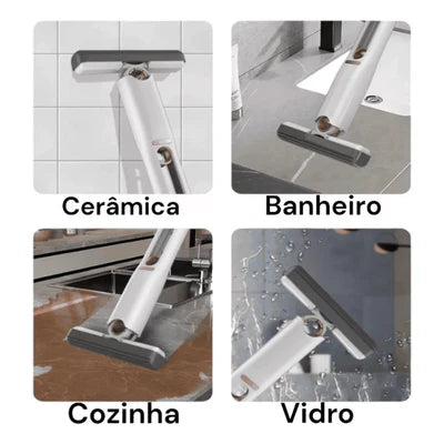 Esfregão Mini Mop Portátil - Compacta