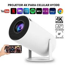 Projetor Ultra 4K – Imagem Perfeita e Durabilidade