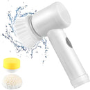 Escova de Limpeza Elétrica Multifuncional – 5 Modos de Uso